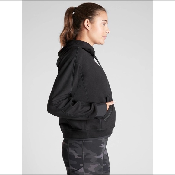 Athleta Hoodie Black - Picture 1 of 11